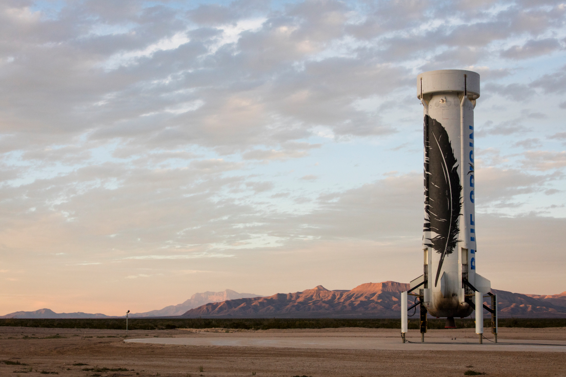 Blue Origin Launches and Lands Recovered Rocket