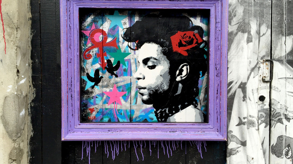 London street artist creates elegant tribute to ‘the people’s Prince’