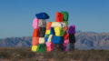 Sculptural Colors by Ugo Rondinone an art installation in Las Vegas