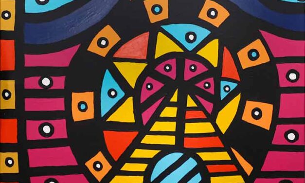 Artist Roland Roberge – Acrylic Painting Lady